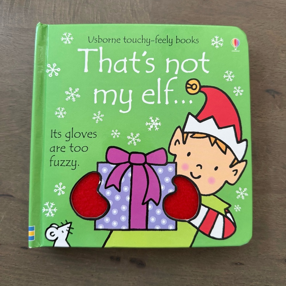 Usborne Touchy-Feely Book - That's Not My Elf (Green)